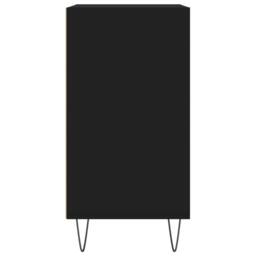 Berkfield Home Sideboard Black 57x35x70 cm Engineered Wood - Size: 57 x 35 x 70 cm - thumbnail 5