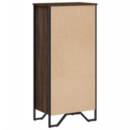 Berkfield Home Bookcase Brown Oak 50x31x106 cm Engineered Wood - Size: 50 x 31 x 106 cm - thumbnail 6