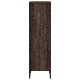 Berkfield Home Bookcase Brown Oak 50x31x106 cm Engineered Wood - Size: 50 x 31 x 106 cm - thumbnail 5