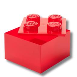 LEGO (R) LEGO 4 Brick Storage in Red - thumbnail 3