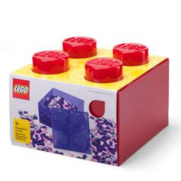 LEGO (R) LEGO 4 Brick Storage in Red