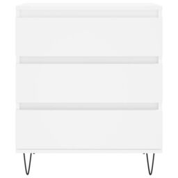 Berkfield Home Sideboard White 60x35x70 cm Engineered Wood - Size: 60 x 35 x 70 cm - thumbnail 5