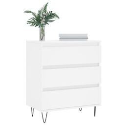Berkfield Home Sideboard White 60x35x70 cm Engineered Wood - Size: 60 x 35 x 70 cm - thumbnail 3