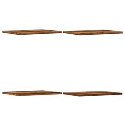 Berkfield Home Bookshelf Boards 4 pcs Old Wood 40x30x1.5 cm Engineered Wood in Brown - thumbnail 2