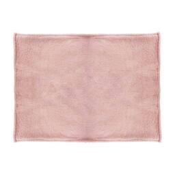 Voltico Super Soft Cuddle Throw 130 x 180cm - Soft Sofa & Bed Blanket in Baby Pink - Size: 130 cm x 180 cm - thumbnail 2