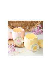 KDMD Citrus & Ginger Egg-Shaped Candle - Spring Scented Home Decor in Yellow - thumbnail 5