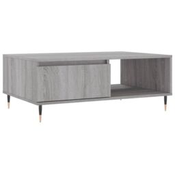 Berkfield Home Coffee Table Grey Sonoma 90x60x35 cm Engineered Wood - Size: 90 x 60 x 35 cm - thumbnail 2
