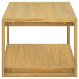 Berkfield Home Wall-mounted Bathroom Cabinet 90x45x35 cm Solid Wood Teak in Brown - Size: 90 x 45 x 35 cm