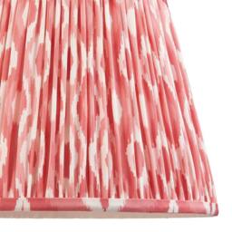 Netlighting Higgledy Gloss Pink Floor Lamp Pink Fabric Ikat Shade 35cm E27 - thumbnail 6