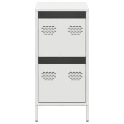 Berkfield Home Sideboard White 35x39x73.5 cm Cold-rolled Steel - thumbnail 5