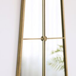 Charles Bentley Copenhagen Mirror in Gold Weather Resistant - thumbnail 3
