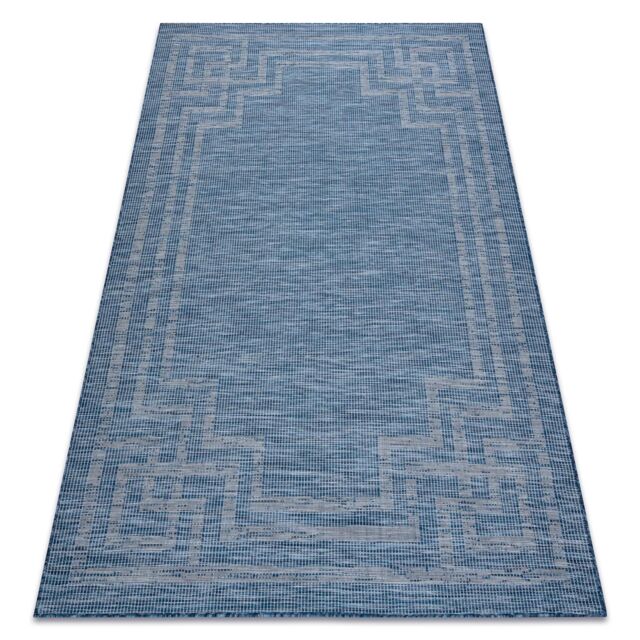 RugsX Patio Rug in Blue - Size: 155 cm x 220 cm - image 1
