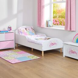Liberty House Toys Toddler Bed Princess in White - Size: Single - thumbnail 3