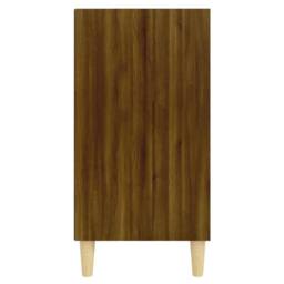 Berkfield Home Sideboard Brown Oak 57x35x70 cm Engineered Wood - Size: 57 x 35 x 70 cm - thumbnail 5
