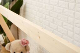 Crazy Price Beds Ltd Kids Wooden Tent Bed in Natural - Size: Single - thumbnail 7