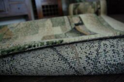 RugsX Bcf Impresja Runner in Green - Size: 60 cm x 240 cm - thumbnail 4