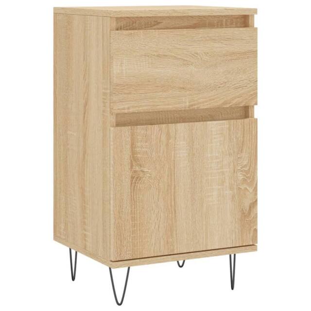Berkfield Home Sideboard Sonoma Oak 40x35x70 cm Engineered Wood in Brown - Size: 40 x 35 x 70 cm - image 1