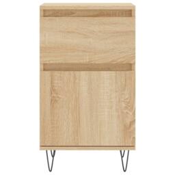 Berkfield Home Sideboard Sonoma Oak 40x35x70 cm Engineered Wood in Brown - Size: 40 x 35 x 70 cm - thumbnail 5