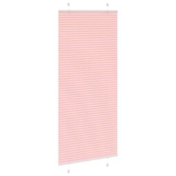 Berkfield Home Pleated Blind Pink 95x200 cm Fabric Width 94.4 cm Polyester - thumbnail 3