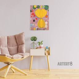 "Artery8 Hilma Af Klint Group Iv No 7 Adulthood Canvas Wall Art Print - Size: W18"" x H24""" - thumbnail 3