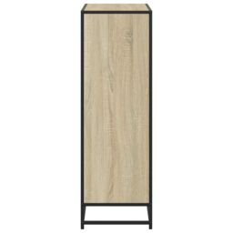 Berkfield Home Book Cabinet Sonoma Oak 80.5x35x107.5 cm Engineered Wood in Brown - thumbnail 5