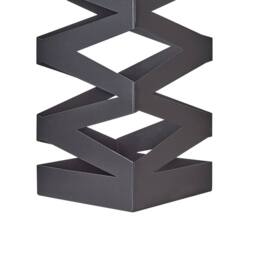 Wyld and Coco Black Zigzag Metal Umbrella Stand - thumbnail 6