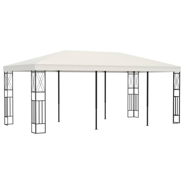 Berkfield Home Gazebo 3x6 m Cream Fabric in Beige - image 1