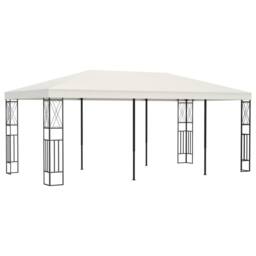 Berkfield Home Gazebo 3x6 m Cream Fabric in Beige