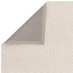 The Rug Shop UK Cream Handmade Wool Modern Geometric Easy To Clean Ivory Area Rug - Size: 200 cm x 290 cm - thumbnail 8