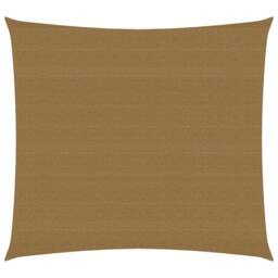 Berkfield Home Sunshade Sail 160 g/m ² Taupe 3.6x3.6 m HDPE in Beige - thumbnail 1