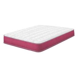 eXtreme Comfort Ltd 18cm Hybrid Memory Foam Spring Mattress CoolTouch Cover in Pink - Size: King - thumbnail 1