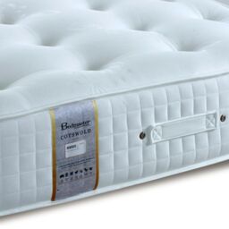 Bedmaster Francis Wooden Ottoman Bed & 3000 Pocket Sprung Natural Mattress in Grey - Size: Single - thumbnail 6