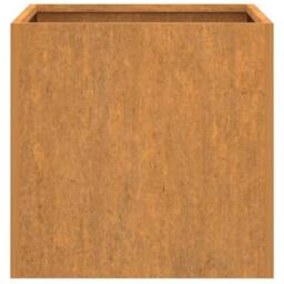 Berkfield Home Planter 49x47x46 cm Corten Steel in Brown - Size: 49 x 47 x 46 cm - thumbnail 6
