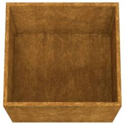 Berkfield Home Planter 49x47x46 cm Corten Steel in Brown - Size: 49 x 47 x 46 cm - thumbnail 7