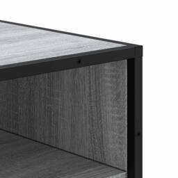 Berkfield Home Shoe Rack Grey Sonoma 48x38x97.5 cm Engineered Wood - thumbnail 7