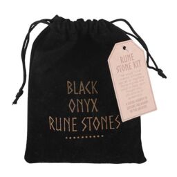 Something Different Onyx Viking Rune Stones (Pack of 25) in Black - thumbnail 3