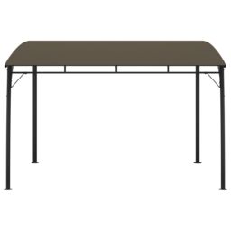 Berkfield Home Garden Sunshade Awning 3x3x2.55 m Taupe in Beige - thumbnail 2