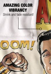 Warner Brothers Shazam Fury Of The Gods Officially Licensed Silky Touch Super Soft Throw Blanket 152 x 127 cm in White - thumbnail 4