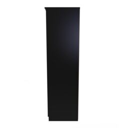 Ready Assembled 2 U Hampshire 2 Door 2 Drawer Wardrobe (Ready Assembled) in Black - thumbnail 2