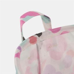 OHS Kids Leopard Print Laundry Basket Clothes Storage Toy Organiser in Pink - thumbnail 6