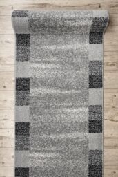 RugsX Silver Etna Runner in Grey - Size: 120 cm x 410 cm - thumbnail 5