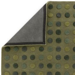 The Rug Shop UK Green Modern Easy to clean Hand Made Dotted Area Rug - Size: 200 cm x 300 cm - thumbnail 5
