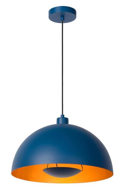 Netlighting Siemon Modern Pendant Light Ø 40cm 1xE27 Blue - image 1