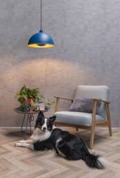 Netlighting Siemon Modern Pendant Light Ø 40cm 1xE27 Blue - thumbnail 5