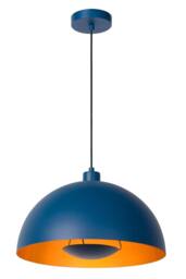 Netlighting Siemon Modern Pendant Light Ø 40cm 1xE27 Blue - thumbnail 1