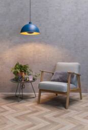 Netlighting Siemon Modern Pendant Light Ø 40cm 1xE27 Blue - thumbnail 3