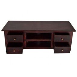 IH Design Mardig Dark Wood Tv Cabinet with Drawers in Brown - thumbnail 5