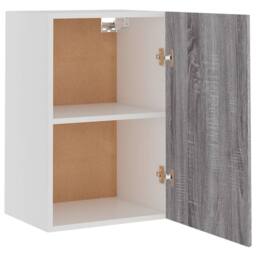 Berkfield Home Hanging Cabinet Grey Sonoma 39.5x31x60 cm Engineered Wood - thumbnail 6