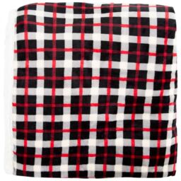 Trespass Vallon Sherpa Blanket in Red - thumbnail 3