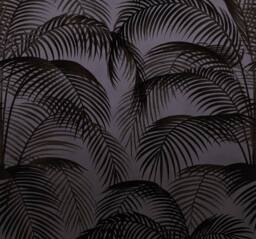 Superfresco Easy Palm Silhouette Midnight Print To Order 3m x 2.8m Mural in Navy - thumbnail 2